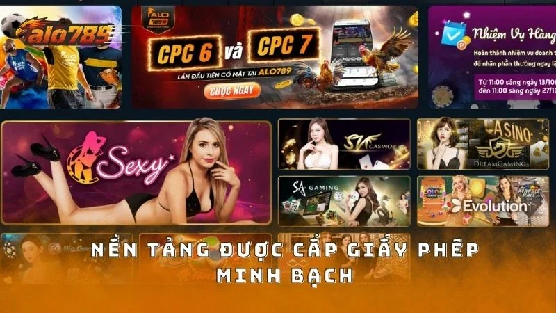 Giấy phép của nhà cái được cấp bởi 2 tổ chức uy tín