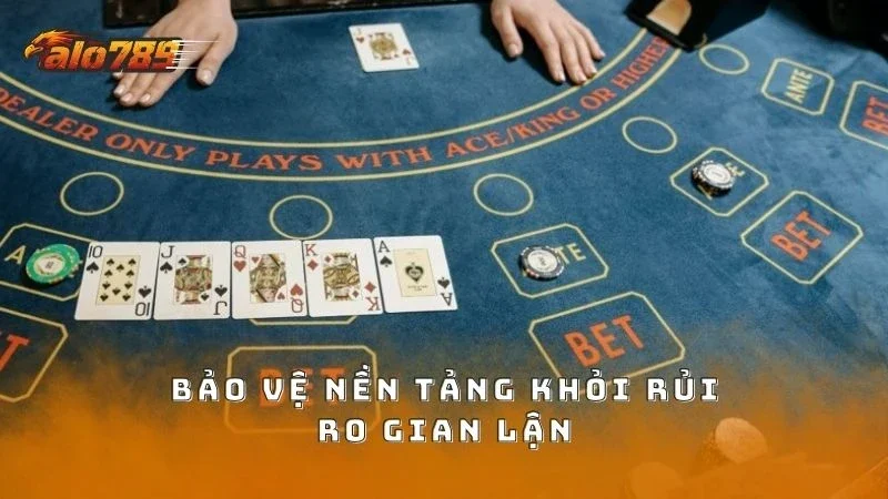 Hệ thống bảo vệ toàn bộ hội viên khỏi rủi ro gian lận