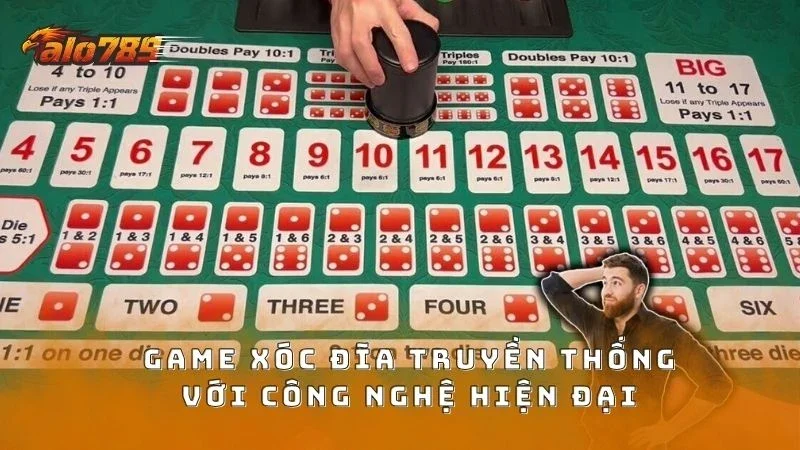Trò chơi cổ điển được tích hợp thêm công nghệ hiện đại
