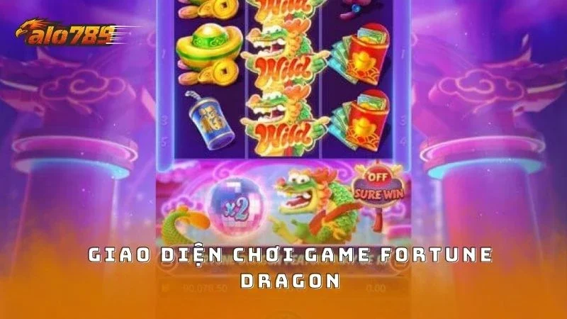 Giao diện chơi game Nổ hũ Fortune Dragon